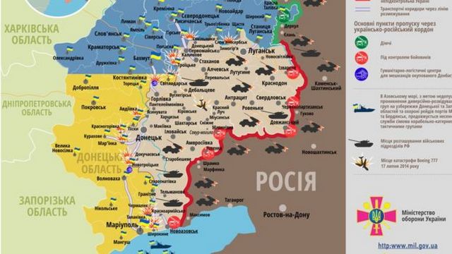 "ЛНР" та "ДНР" також не змогли отримати контроль над північною Луганщиною та Маріуполем