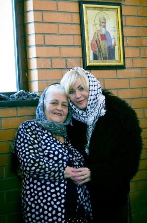 Ірина Білик з мамою, Ганною Яківною