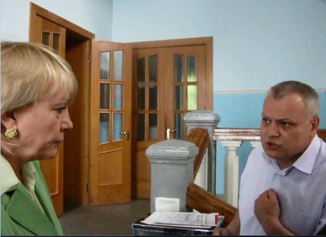 Директор департаменту пані Валентина Коломейчук не змогла переконати Олексія Цибка не зустрічатися з Олександром Квіташвілі