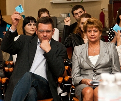 Одарич і Майборода - політичні соратники. Вересень, 2010 року (фото - Партії Вільних демократів)