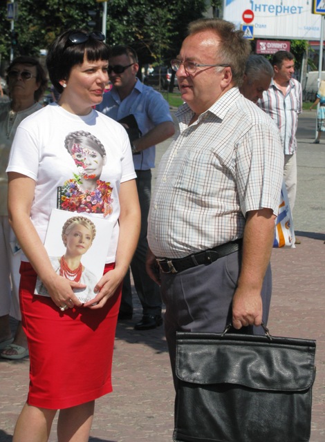 Лідер міського БЮТу Наталія Коваленко: Ми починаємо безстроковий протест