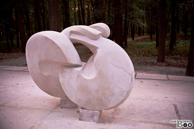 Скульптура "Велосипедист" - І місце фестивалю. Автор - Анна Расінська (Польща)