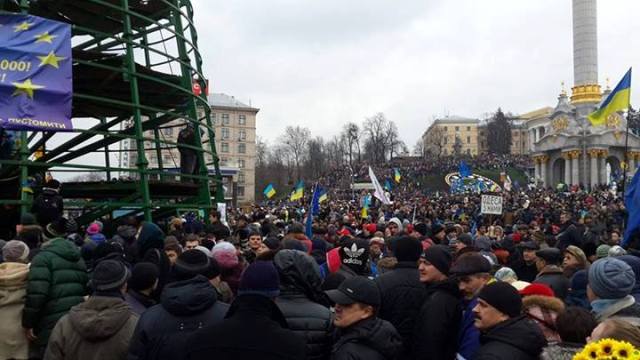 Олександр Радуцький був здивований, побачивши стільки людей на столичному Майдані