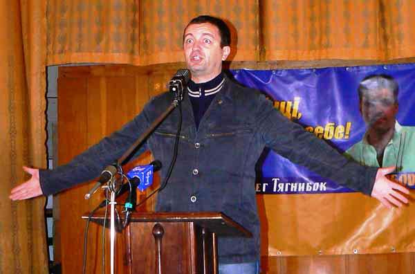 Новий керівник черкаського штабу "Свободи", кримчанин Едуард Леонов (фото - сайт "Українське життя в Севастополі")