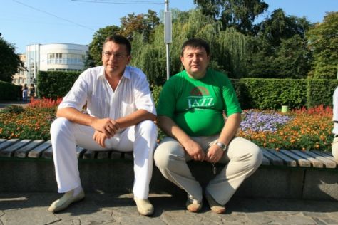 Сергій Одарич і Олександр Радуцький - суперники не лише в міськраді, а й на місцевих виборах