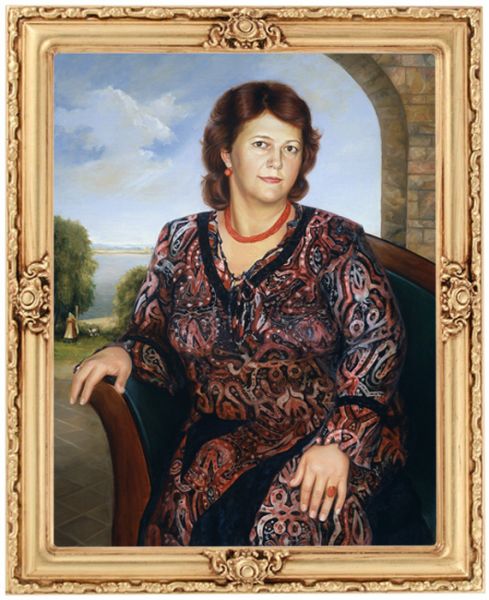 Портрет Галини Тулуб, дружини черкаського губернатора. Фото з сайту www.nikas-s.ru