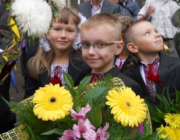 На фото – онук колишнього голови Черкаської облдержадміністрації та депутата обласної ради Володимира Лук’янця Владислав