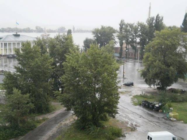 Річковий порт. Фото зі сторінки Сергія Кузляєва у Фейсбуку