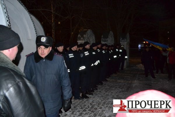 Спокій ОДТРК "Рось" забезпечують десятки правоохоронців