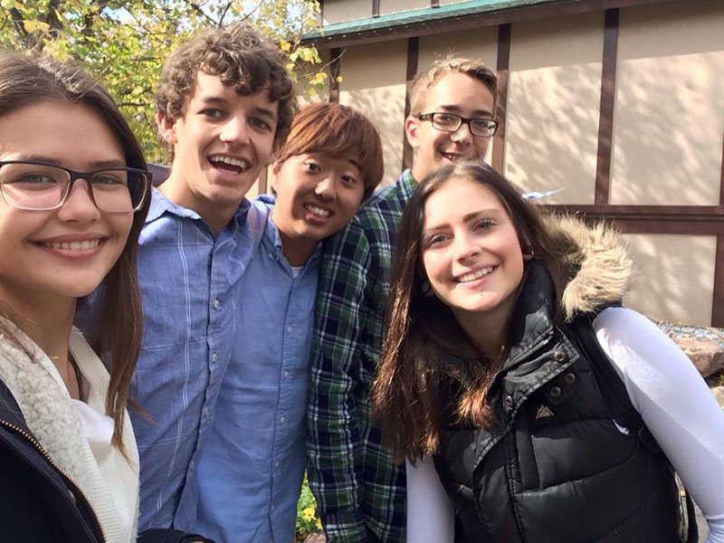 Стівен Лейн на фото другий зліва направо