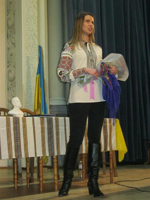 Іляна Гайдук-Кучерук зачарувала учасників конференції своїм оперним голосом