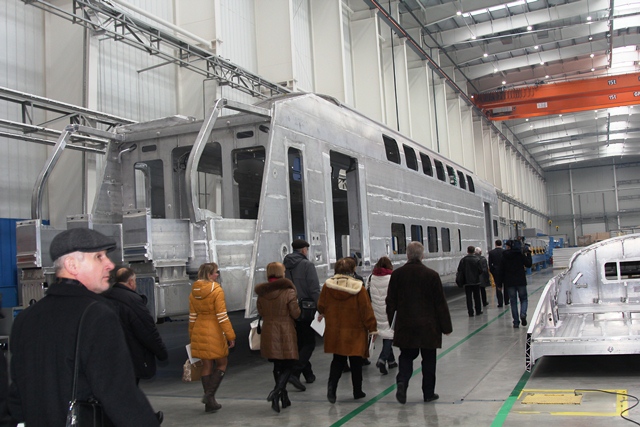 Відвідання підприємства «Штадлер Минск», виготовлення вагонів потягів