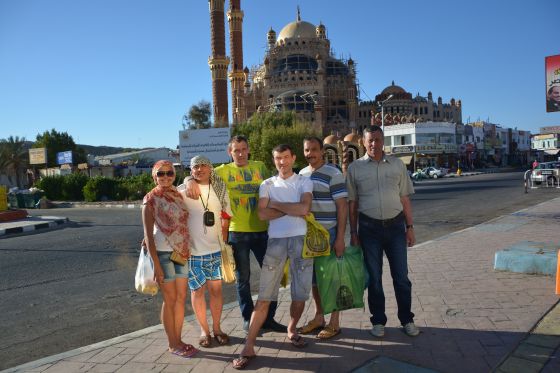 На прогулянці по місту Шарм- ель-Шейх