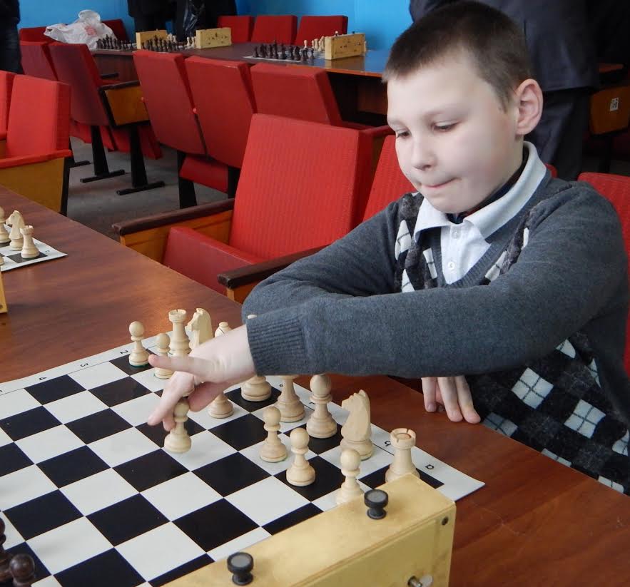 Юний гройсмейстер з Золотоноші Ярослав Гончаренко