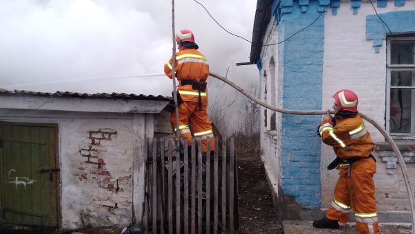 Пожежа споруди с. Марiйка 2