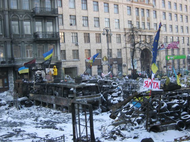 На Майдані в Києві відчутною була присутність Криму