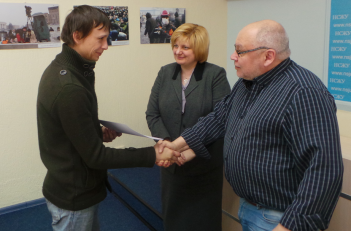 Нагородження Єгора Воробйова