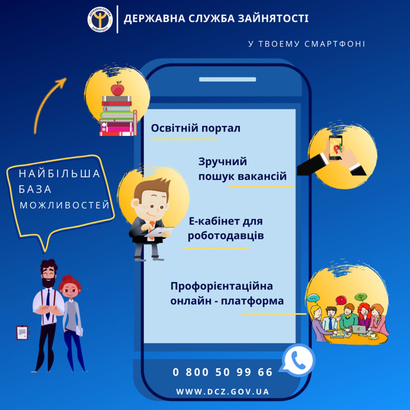 Карантин не перешкода служба зайнятості продовжує працювати