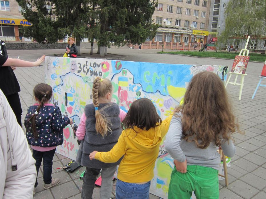 Мапа України для українських захисників