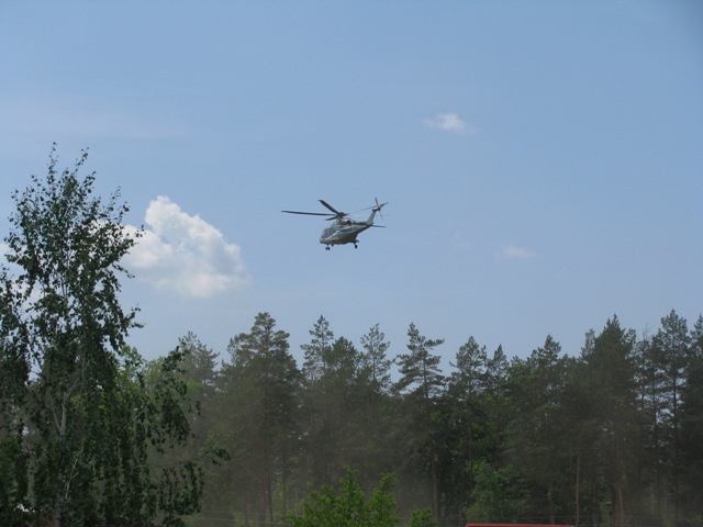 Черкащиною Віктор Янукович пересувається винятково вертольотом
