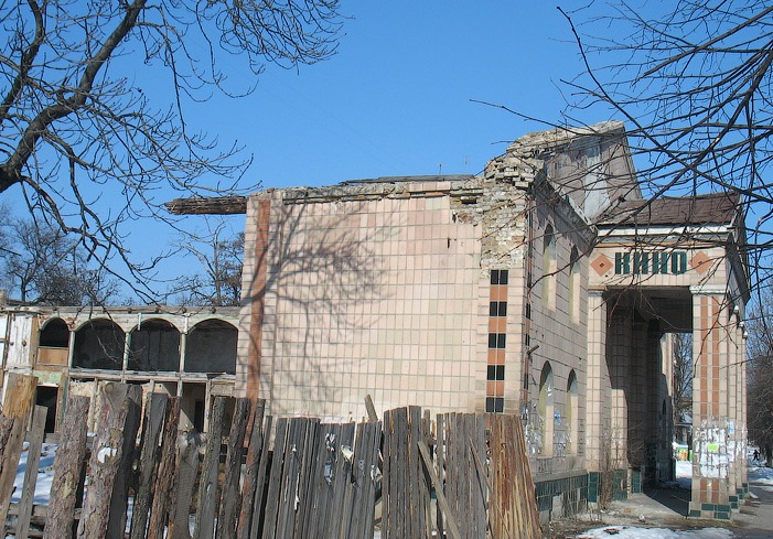 Аварійна споруда роками вже є аварійним об’єктом в центрі міста