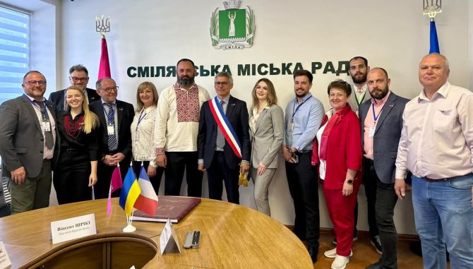 Підписання угоди про побратимство