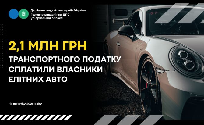 ТРАНСПОРТНИЙ ПОДАТОК - 4 міс 2025