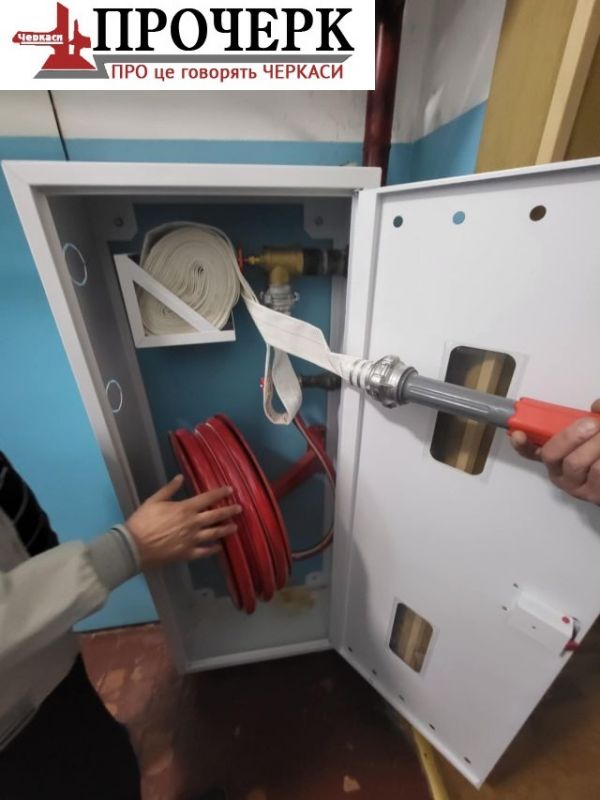 Нові протипожежні рукава встановлено по корпусу