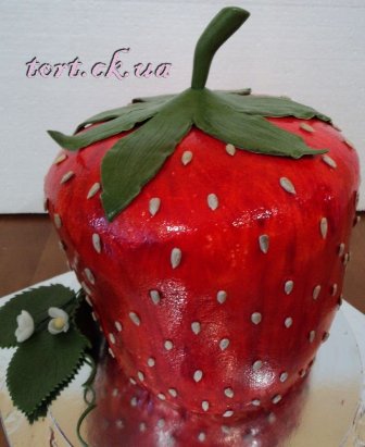 Фото свого екслюзивного торту, який вона зробила на замовлення "на ранок 4 червня", Анна виставила на своєму інтернет-сайті