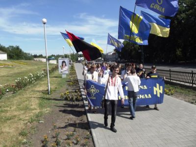 Марш у вишиванках у козацькому місті Золотоноша