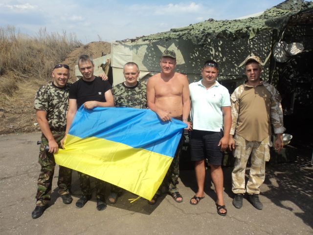 Краматорськ. 22 серпня. Монастирищани з гуманітарною місією в штабі АТО