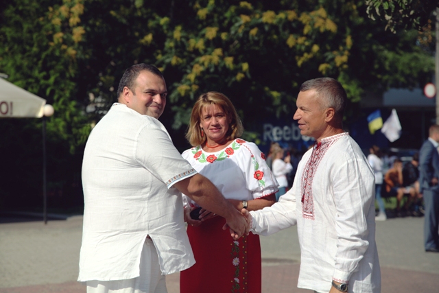 Павло Карась під час заходу