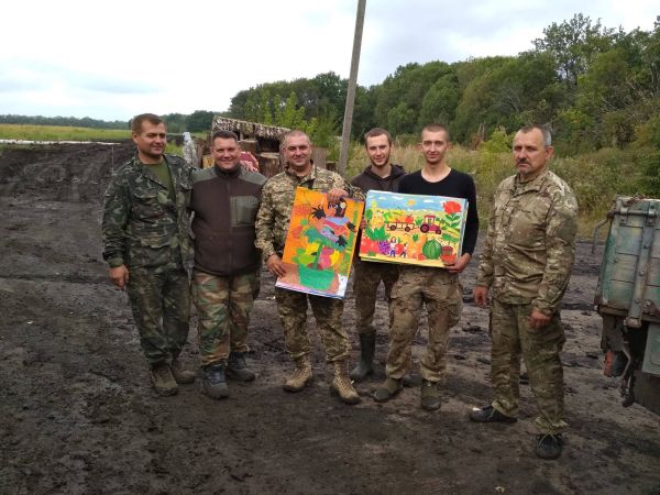 Волонетри з військовими на Луганщині