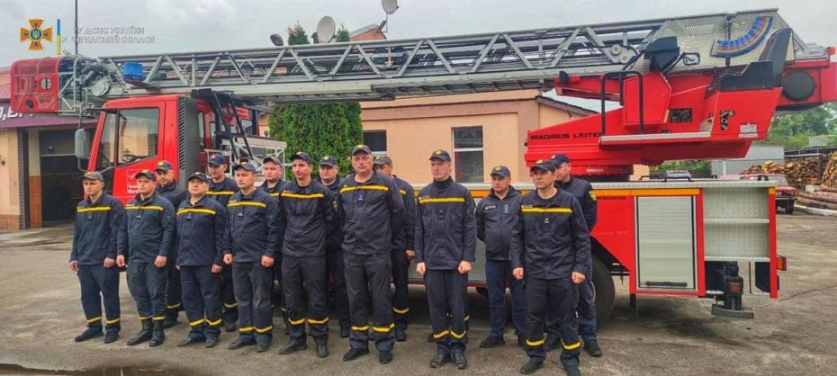 Автопарк Канівського пожежно-рятувального підрозділу поповнився новим пожежним автомобілем
