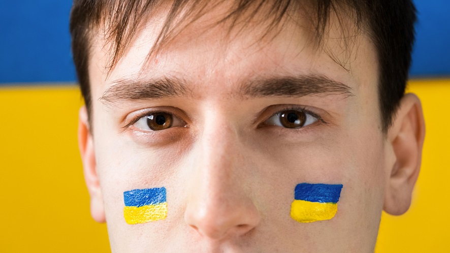 man-with-national-flags