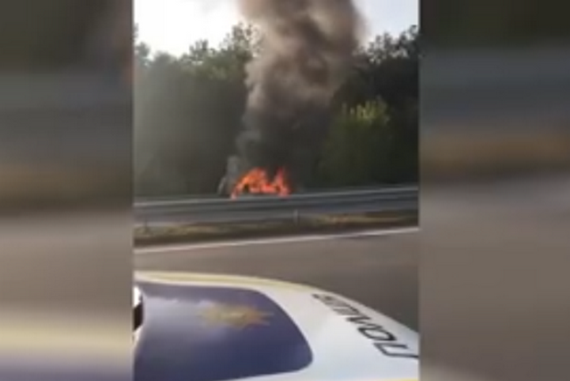 Пожежа автомобіля