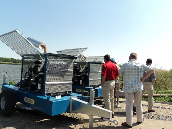 Фото насосної під полив, надане «Прочерку» підприємством