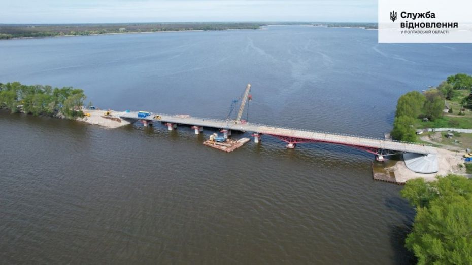 Міст через Сулу можуть відкрити вже цього місяця