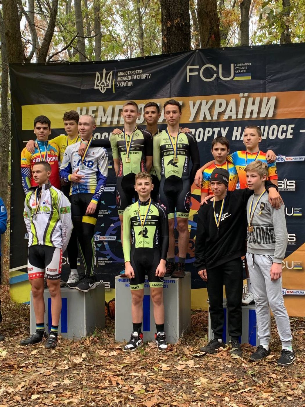 Черкаські спортсмени здобули низку нагород на чемпіонаті з велоспорту