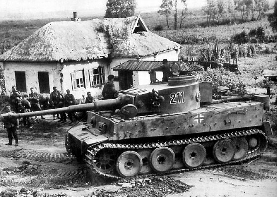 Німецький "Тигр" на східному фронті