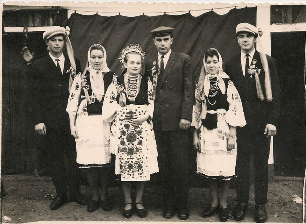 Весілля. с. Тіньки. 1970-ті р.р.