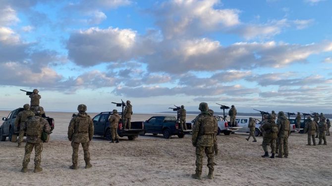 Робота мобільної вогневої групи на Черкащині. Суспільне Черкаси