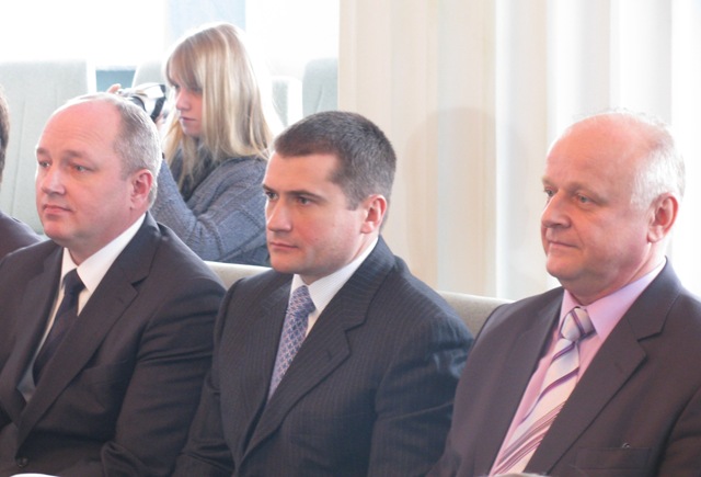 Новопризначені (зліва направо): фахівці зі Сходу Сергій Акатов та Олег Костиря, а також черкасець Олександр Дудник