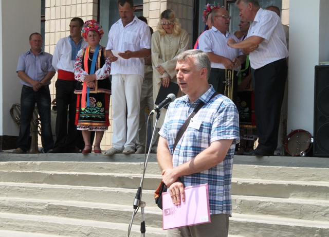 Президент Києво-Могилянської Академії Сергій Квіт приїхав у Тальянки взяти участь у міжнародній конференції та підтримати своїх студентів