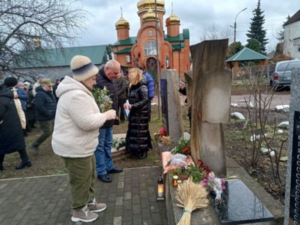 Під час вшанування жертв Голодоморів