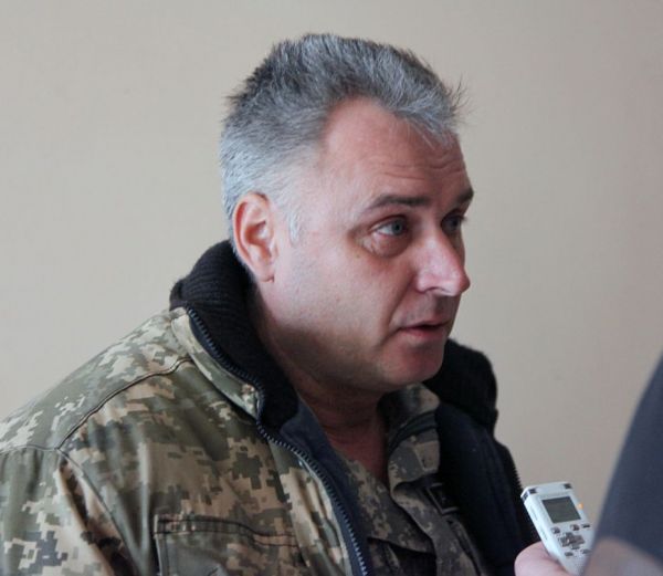 Заступник командира смілянського добровольчого загону територіальної оборони Віктор Овчаренко